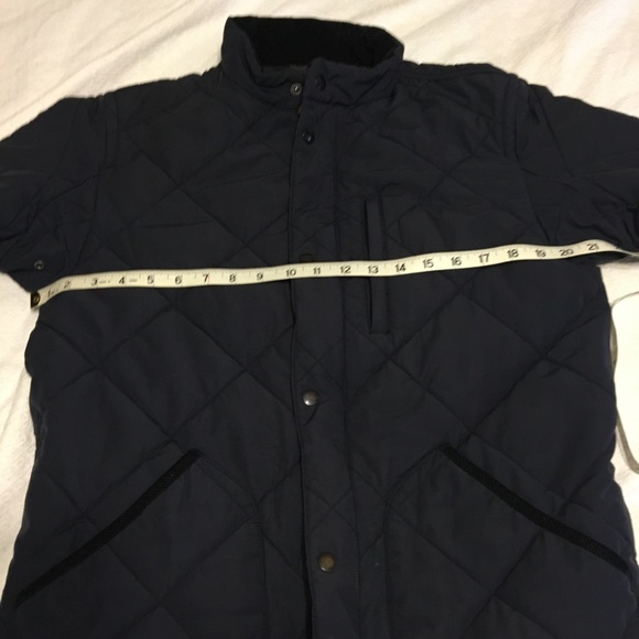 J.crew Men’s quilted blue Sussex jacket - Picture 4 of 8